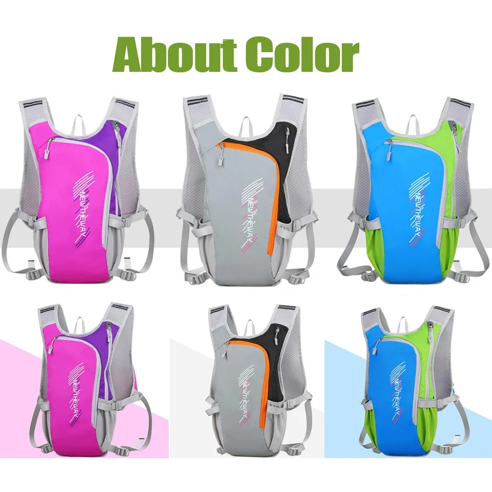 1pcs Hiking Hydration Backpack with Bladder Insulated Water Backpack Lightweight Hydration Pack for Hiking Running Biking