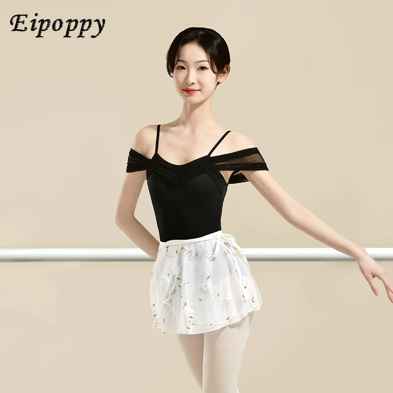 Leotardos de Ballet para mujer, camisola ajustable, monos de baile elegantes para adultos, leotardos de gimnasia, leotardos de baile de Ballet