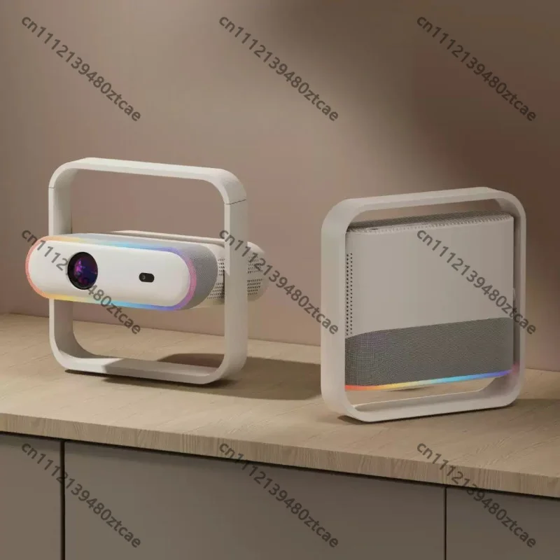 Android WiFi Smart Portable Projector Full HD Home Cinema Video Projector Multi‑Media Player For Indoor Outdoor Movie Projection
