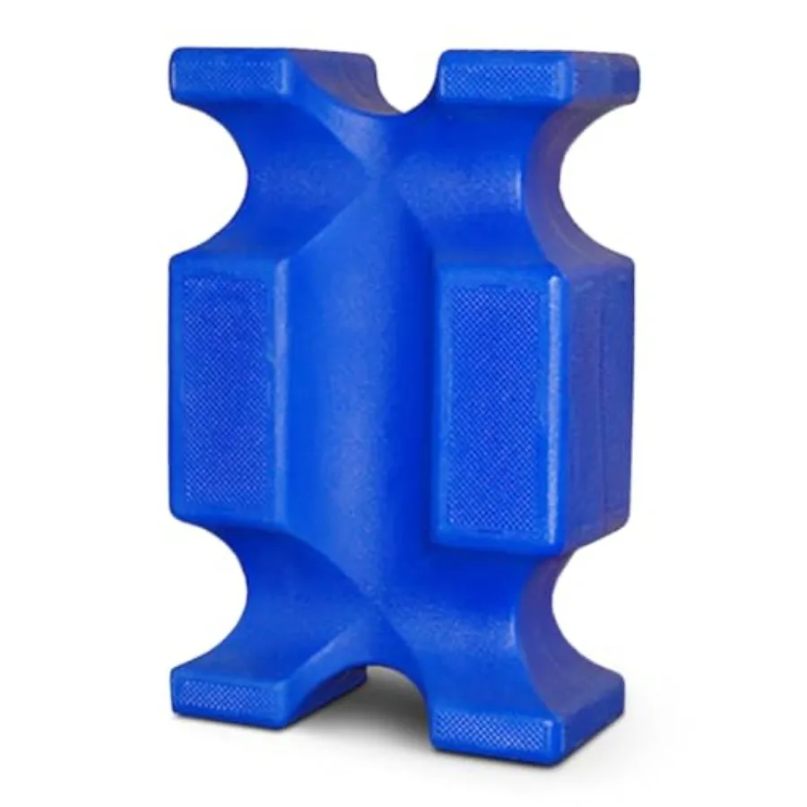 Jump Block Blue per aree giochi per interni ed esterni, blocchi di schiuma durevoli e sicuri con colore blu vibrante, perfetti per bui creativi