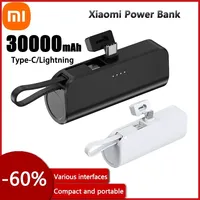 Xiaomi 30000mAh Power Bank Compact Portable Charger Pocket Power Bank with Stand Compatible with iPhone Android Fast Charge