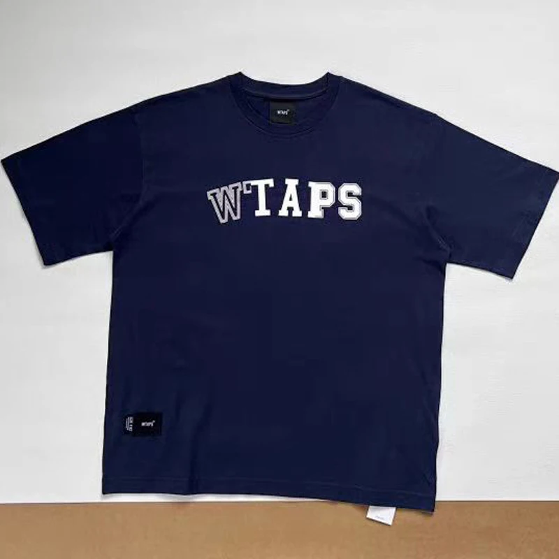 2024 New WTAPS Tees Fashion Trend High Quality High Gram Heavy Cotton Top Tee Wtaps T-shirts Men Women