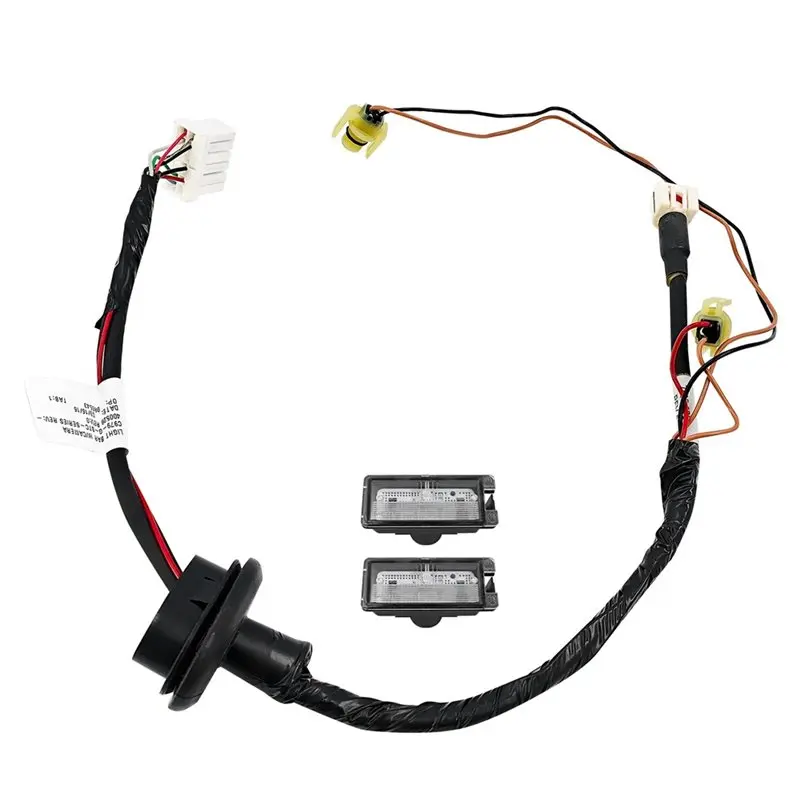 A60E-Wiring Harness 68225287AA For Grand Cherokee 2014-2016 68360247AA& 68225282AA 68225283AA Rear License Plate Lamp