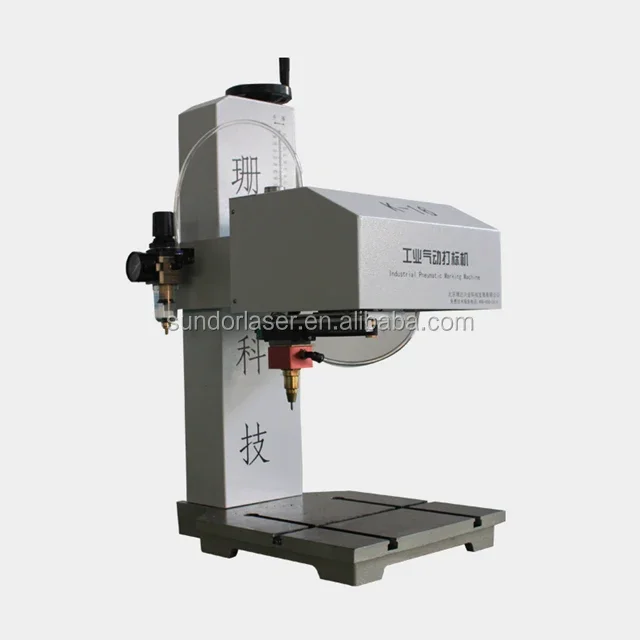 

Vin number and metal nameplate pneumatic marking machine