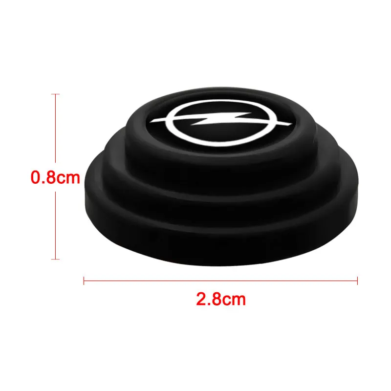 4Pcs Car Door Shock Trunk protection pad Auto accessories For Opel Astra G H J F K Insignia Vectra C D Zafira B Antara Corsa etc