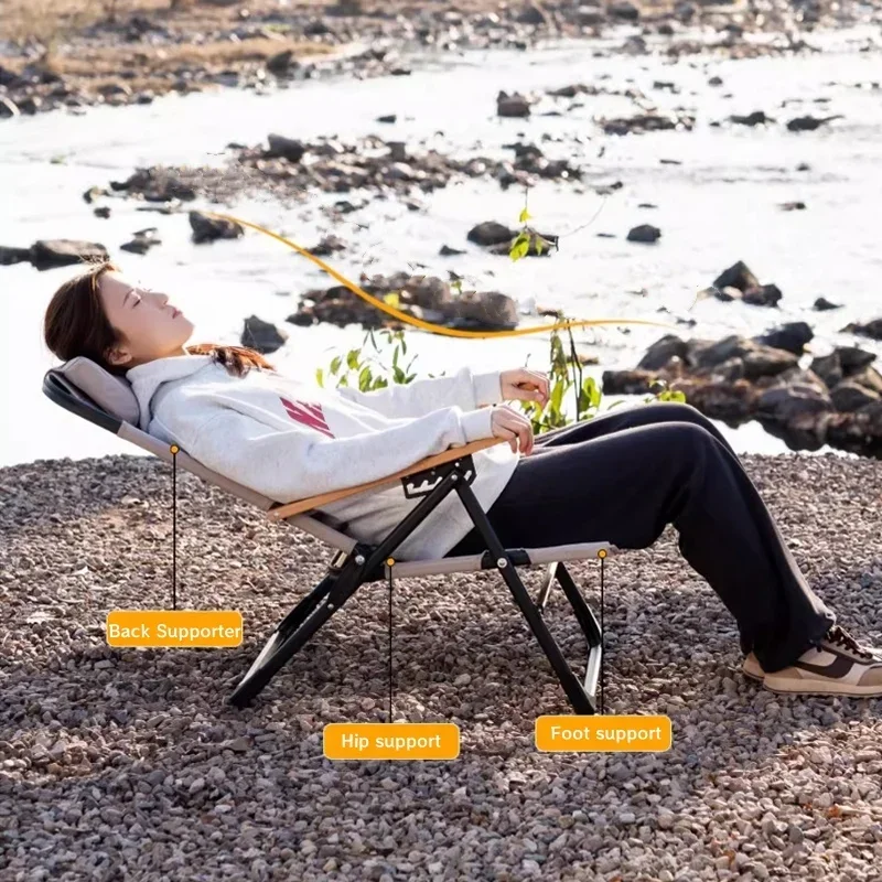 1/2/4Pcs Adjustable Camping Chair,Fishing chair folding,Chair Folding for Camping Fishing Hiking,with