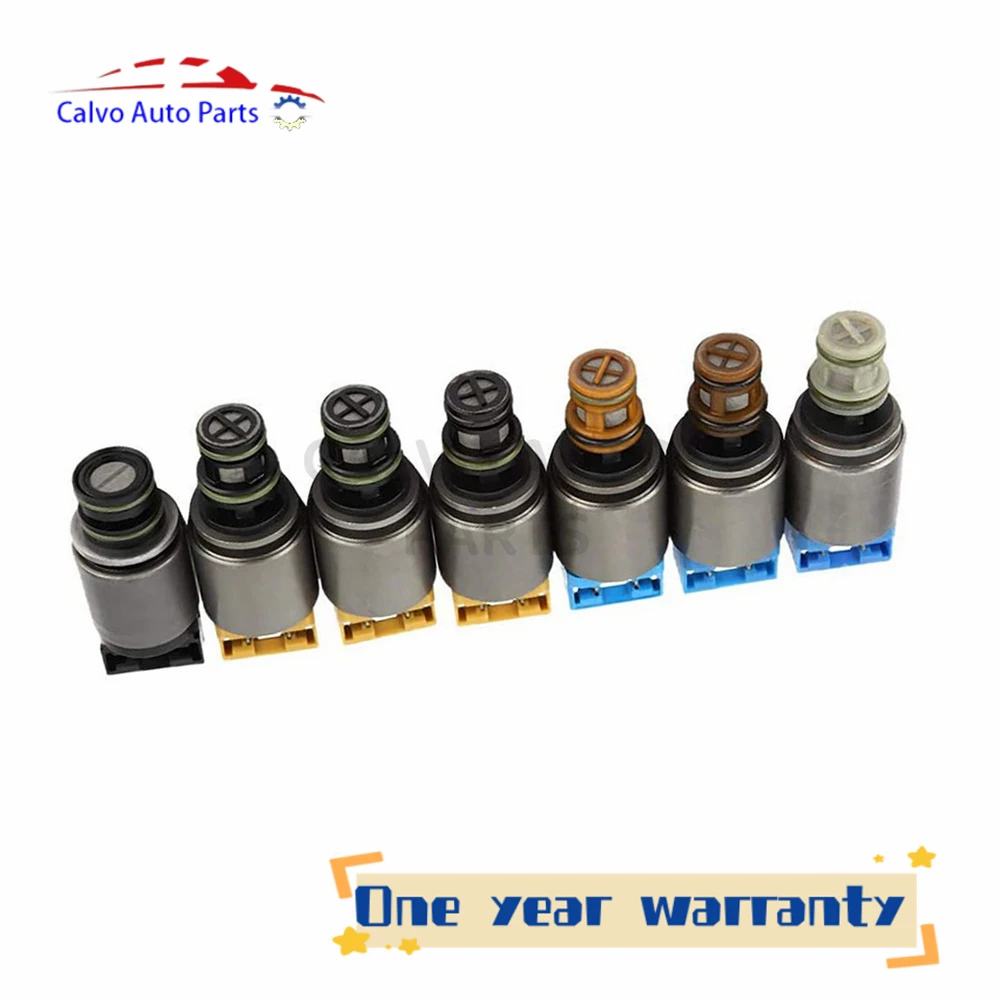 7PCS 6HP19 6HP26 6HP32 Transmission Solenoid For BMW X3 ZF6HP19 ZF6HP21 ZF6HP26 ZF6HP28 ZF6HP32 ZF6HP34 1068-298-045 1068298044