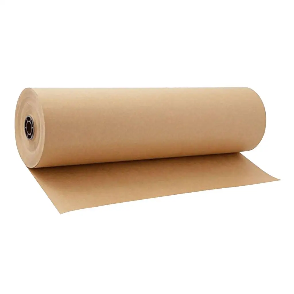 30 Meters Brown Kraft Wrapping Paper Roll for Wedding Birthday Party Gift Wrapping Parcel Packing Art Craft 30cm