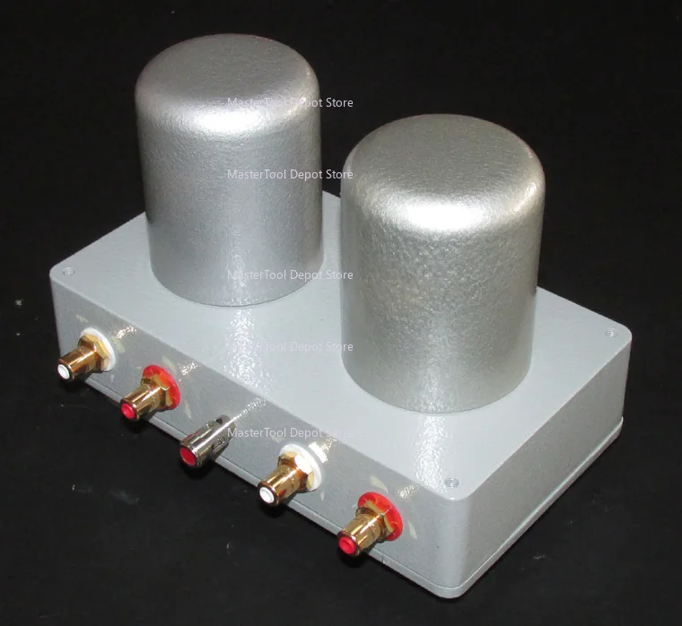 MC phono step-up transformer passive front-stage enclosure, outer diameter about 56mm, height about 68mm