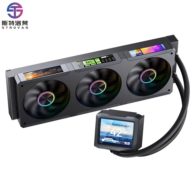 TF3-360SC Integrated Water-Cooled Screen Display ARGB Fan Computer Water-Cooled Radiator