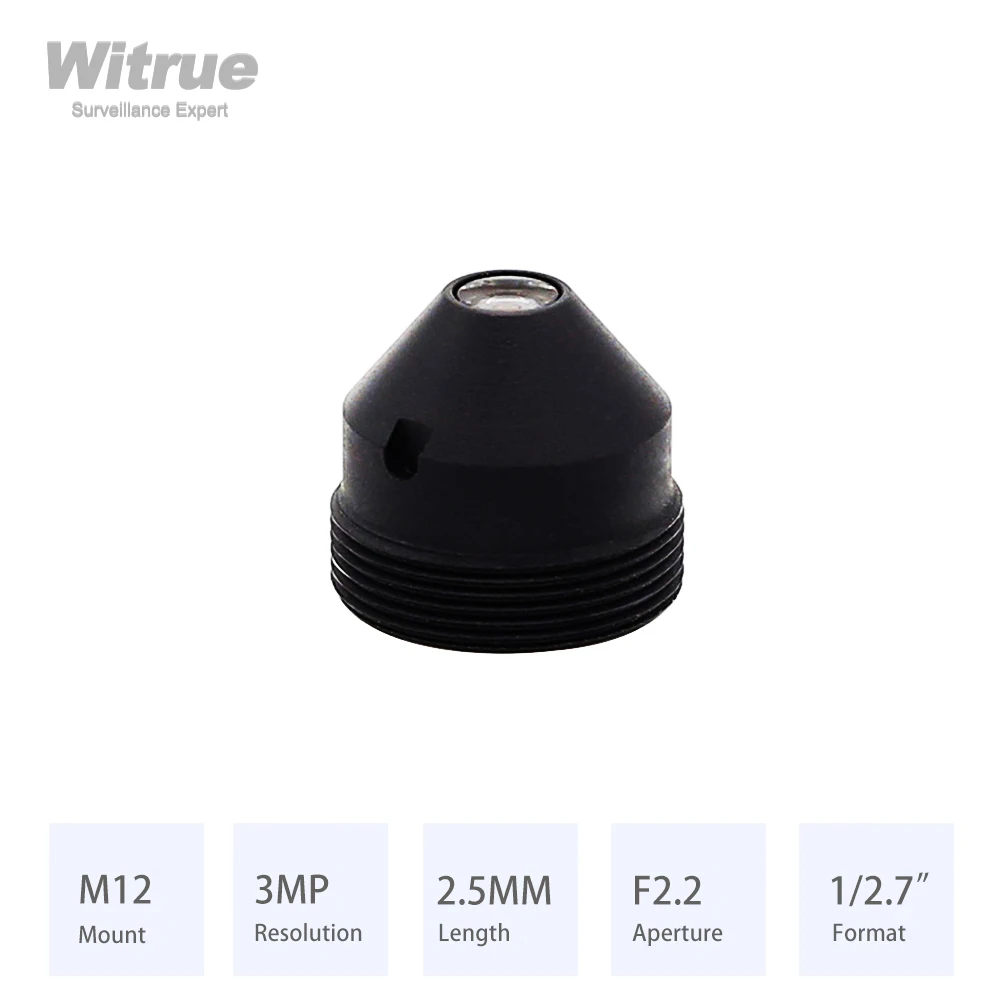 witrue pinhole lente hd 3mp 25 mm m12 montagem abertura f22 formato 27 para mini cameras de seguranca de vigilancia 01