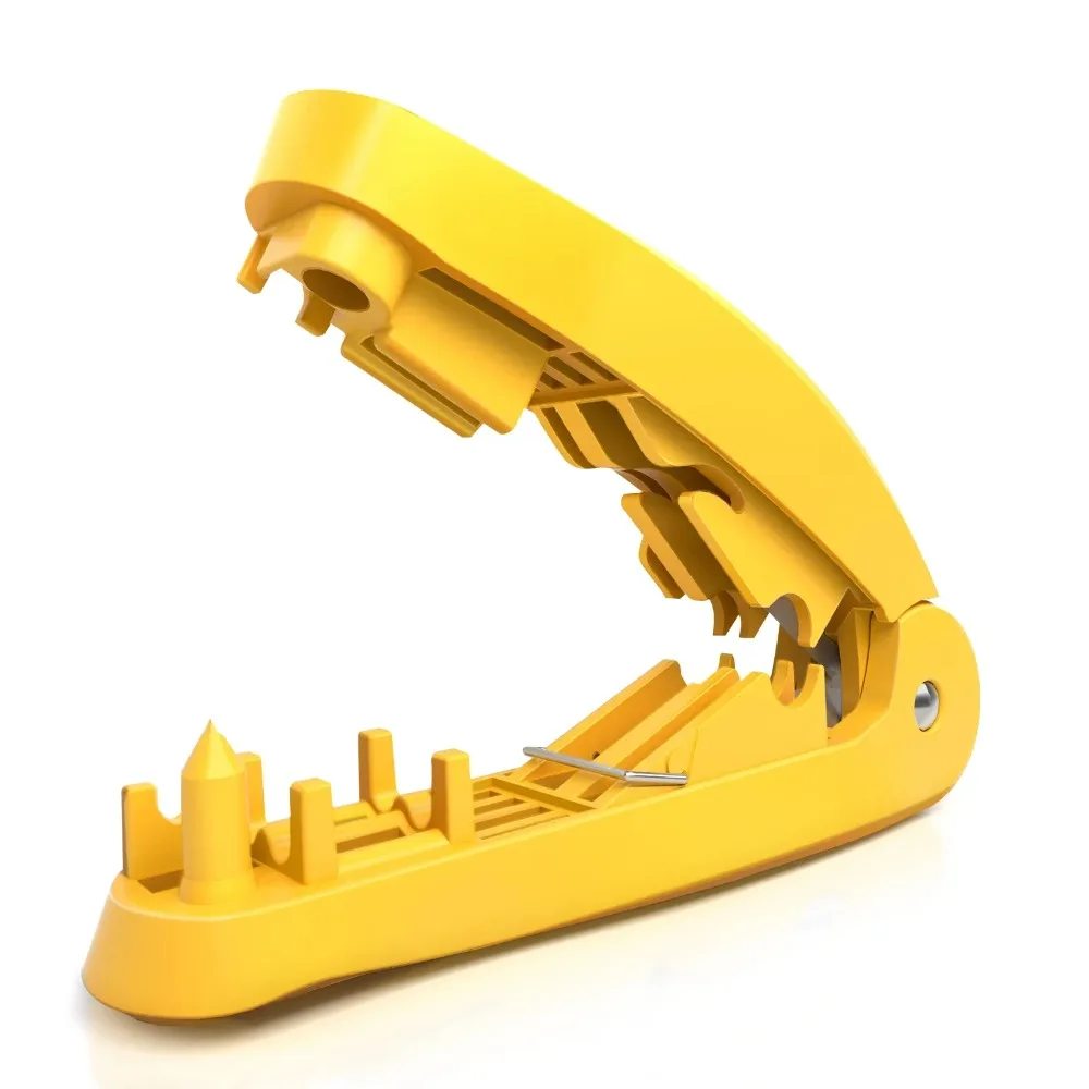 

4 in 1 RJ45 Cable Stripping Tool Multifunctional Cutter for Cutting, Stripping, Untangling & Straightening STP UTP Ethernet Wire