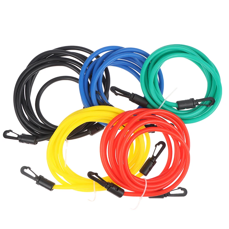 Swimming Training Latex Tubes Safety Rope Swim Training Resistance Elastic Belt Adjustable Swimming Pool Exerciser