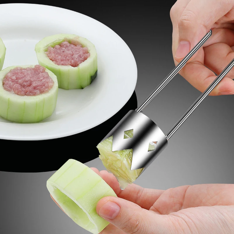 Red Bell Pepper Seed Corer, Upgrade Universele Apple Corer Tool, Multifunctionele Rvs Pepper Corer Seed Remover Tool