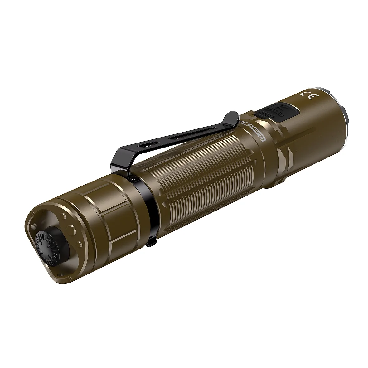 Klarus XT2CR PRO Police LED Flashlight 2100LM Torch Lighter with 18650 Battery for Camping Self Defense Hiking