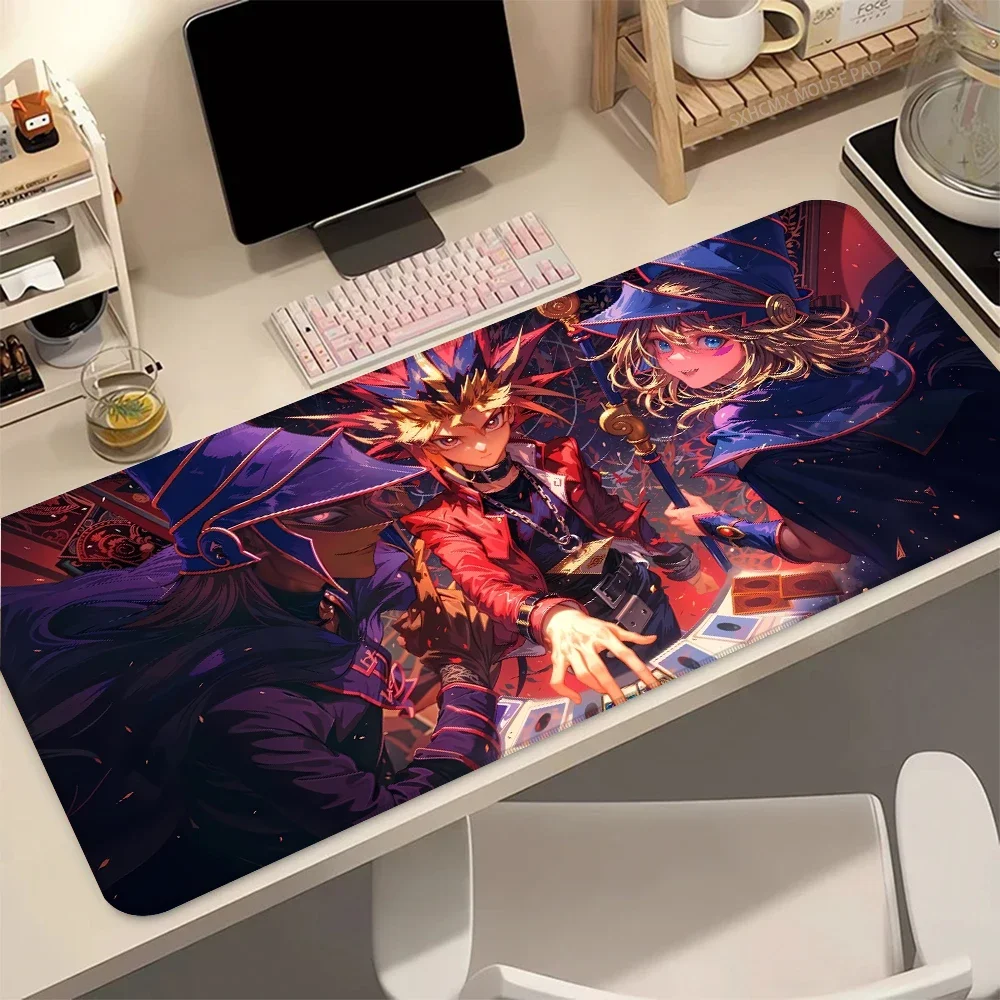 Large Yu Gi Oh Mouse Pad Gamer Mousepad Pc Mats Gaming Computer Accessories Mausepad Rubber Mat Anime Deskmat Office Carpet Desk