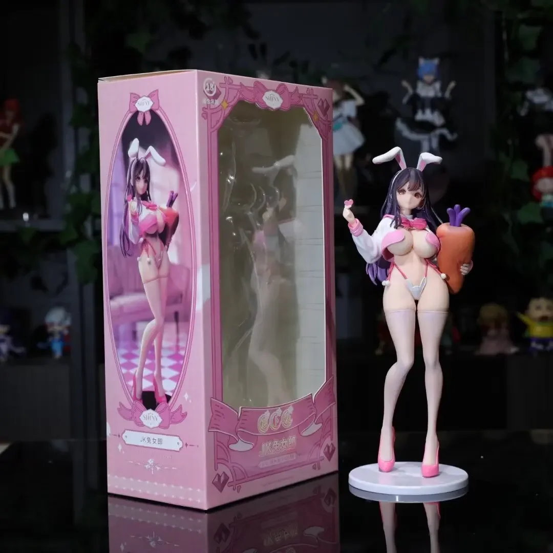 NSFW JK Bunny Shiny Series Girl Uchino Sakura Love Injection PVC Anime Action Figure ToyCollection Statue Hentai Model Doll Gift