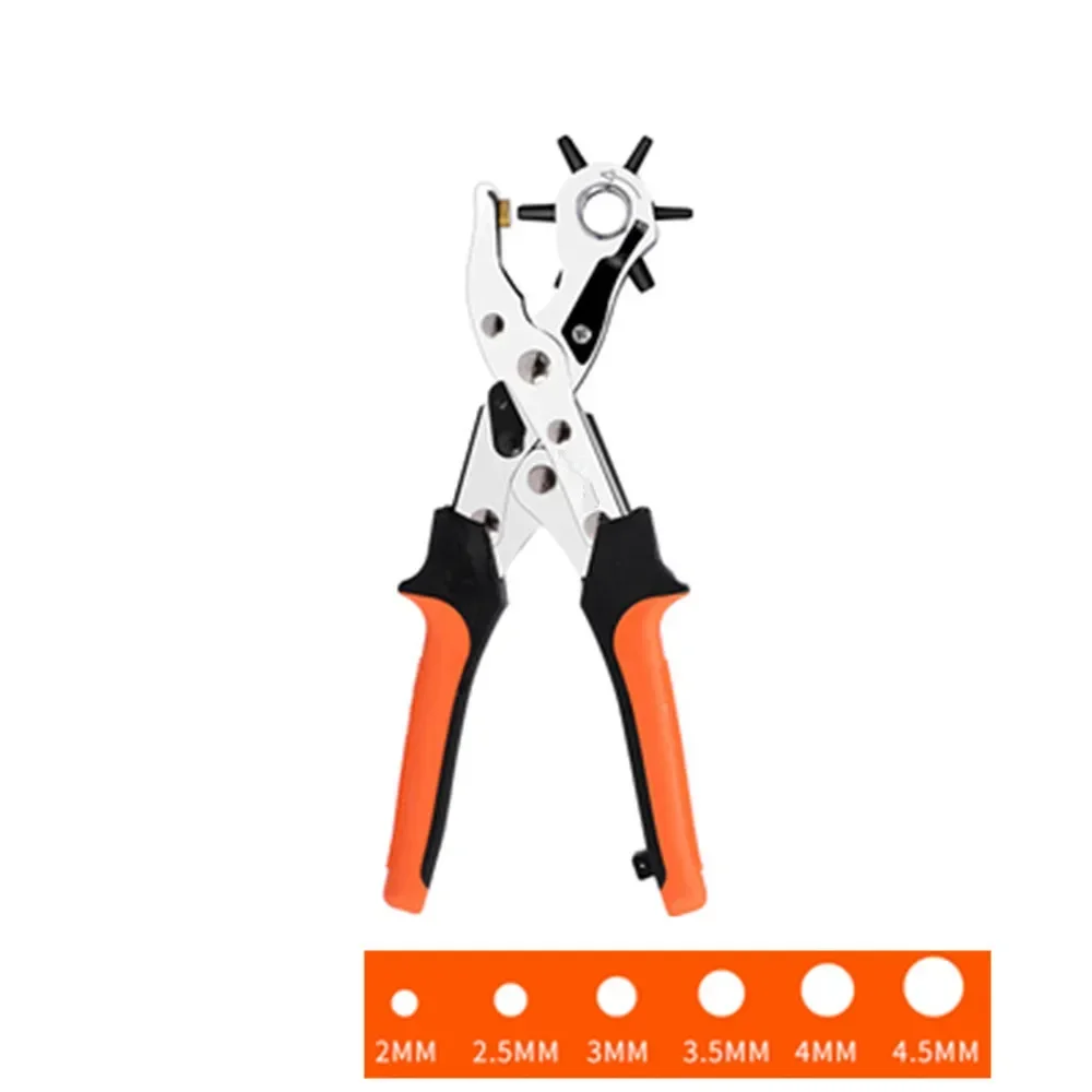 Multifunctional Belt Puncher Labor-saving Punching Pliers Manual Household Single Hole Punching Machine