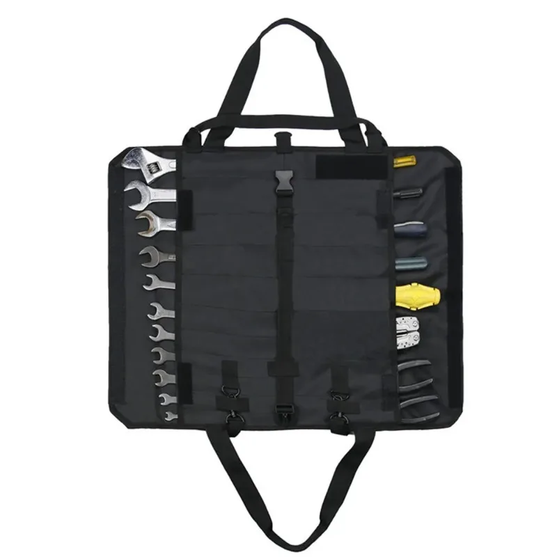2026 New Roll Up Car Tool Bag Shoulder Strap Hanging Trunk Storage Organizer Auto Accessories