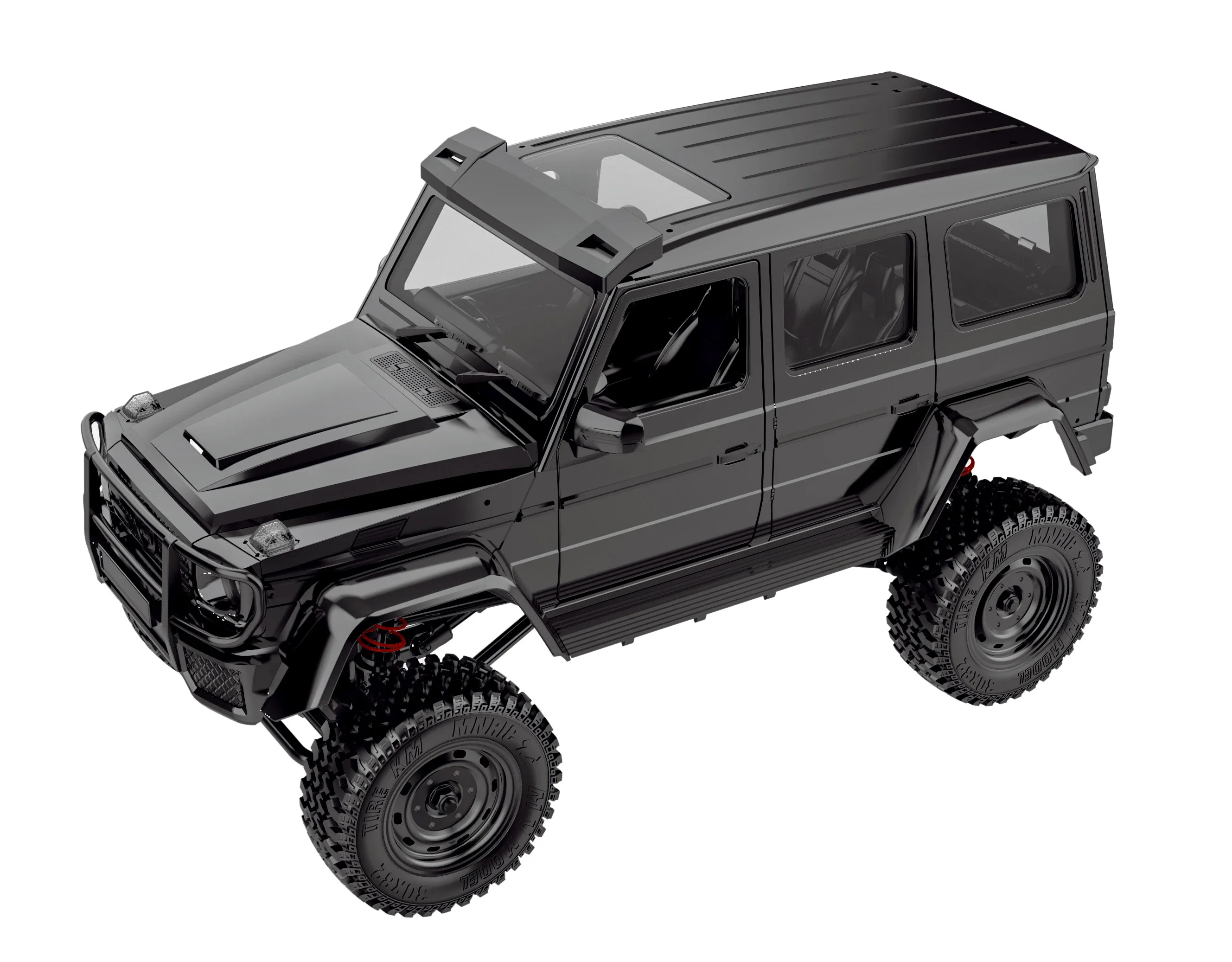 1:12 Big G 4WD Climbing Car For MN86K G500 4*4 Assembled KIT Remote Control Toy Car