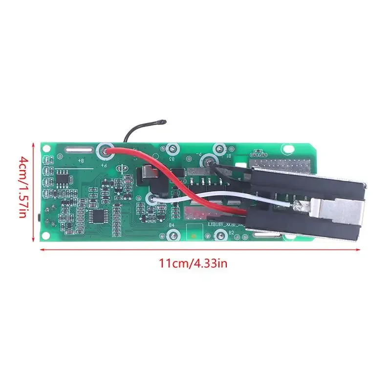 بطارية ليثيوم أيون شحن حماية لوحة دوائر كهربائية PCB لبطارية Ryobi 20 فولت P108 P103 RB18L4 أدوات كهربائية