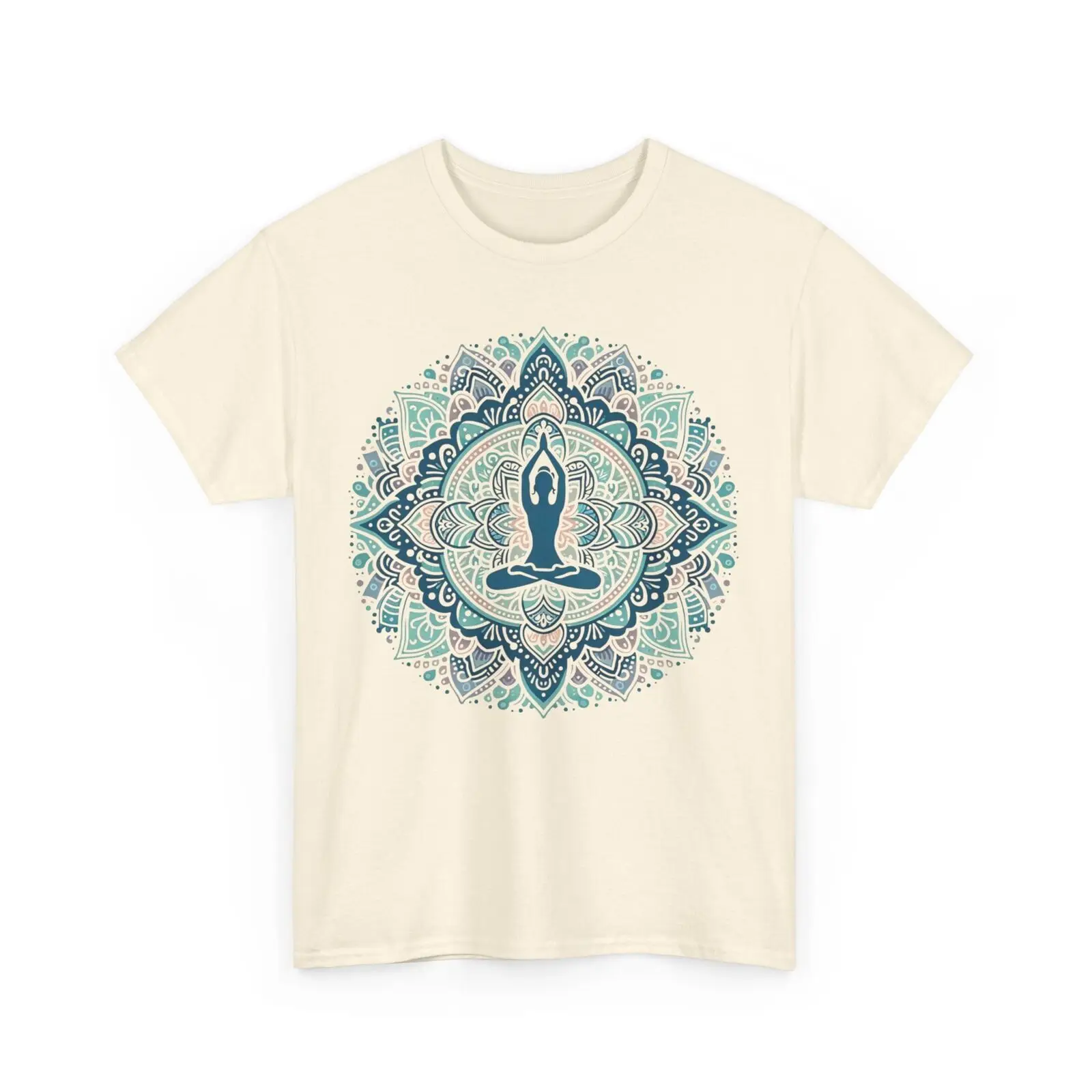 Mandala Yoga Shirt - Embrace Peace and Harmony in Vibrant Style yoga enthusiasts