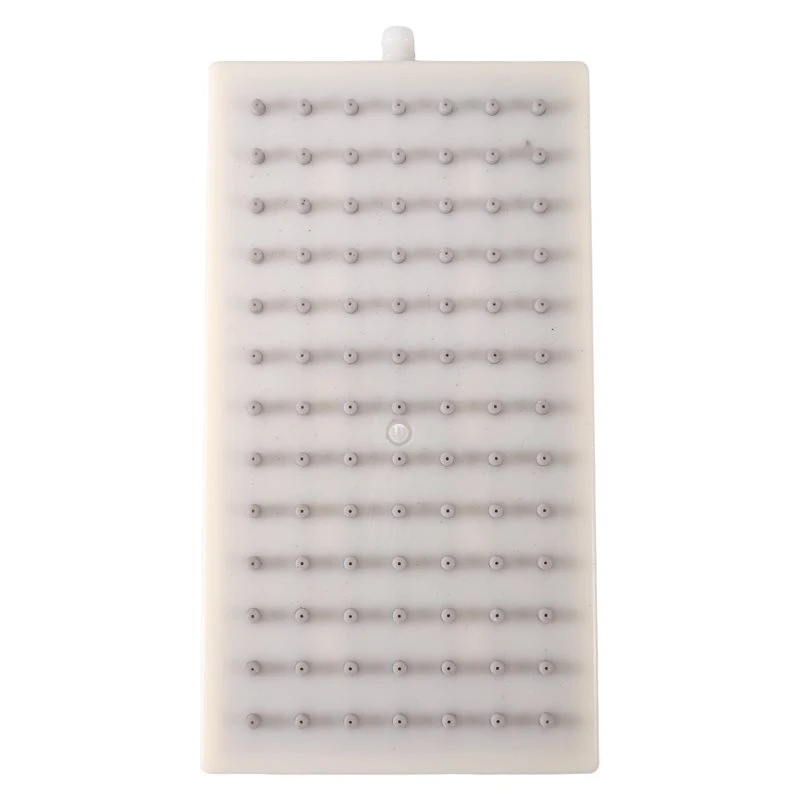 Retail 7X13 Plastic Shower Panel Jet Board Shower Tower Replacement Overhead Rain ‌Squirt‌ Head Bathroom