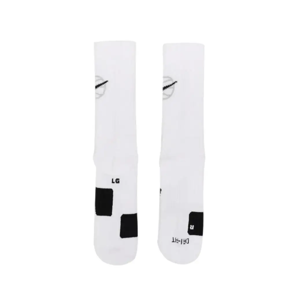 Nike EVERYDAY CREW: Stylish, comfortable, slip-resistant, and durable unisex soft basketball socks (3-pack)  DA2123-100 view 5