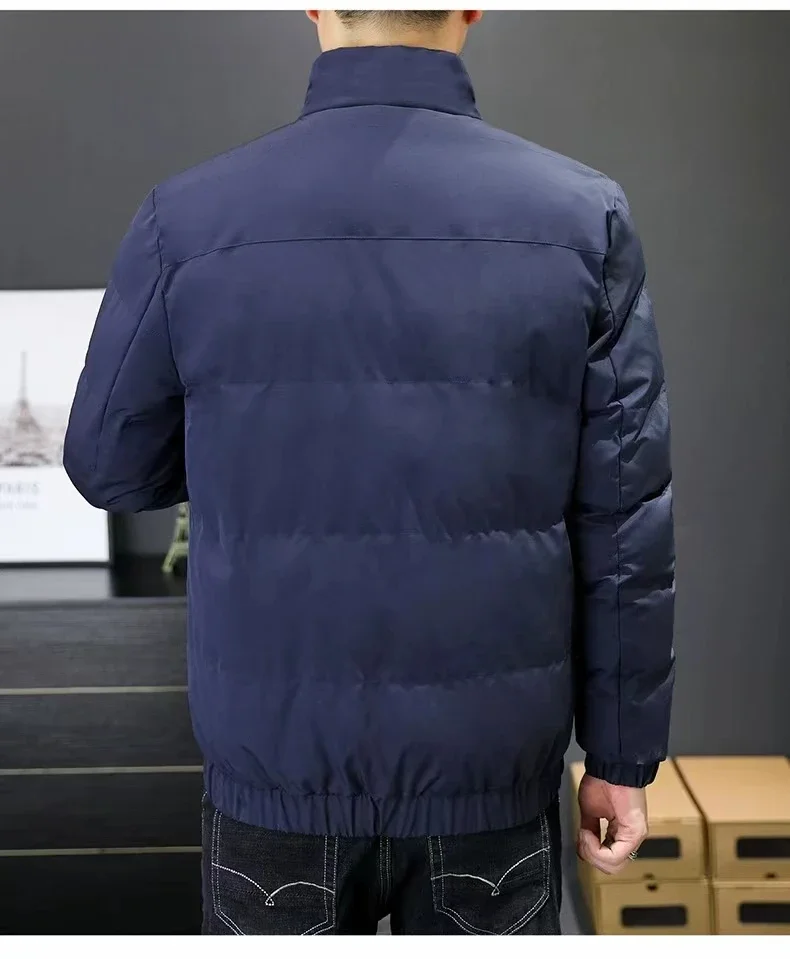 Doudoune d'extérieur pour homme, coupe-vent et imperméable, épais, debout, UR Down, automne et hiver