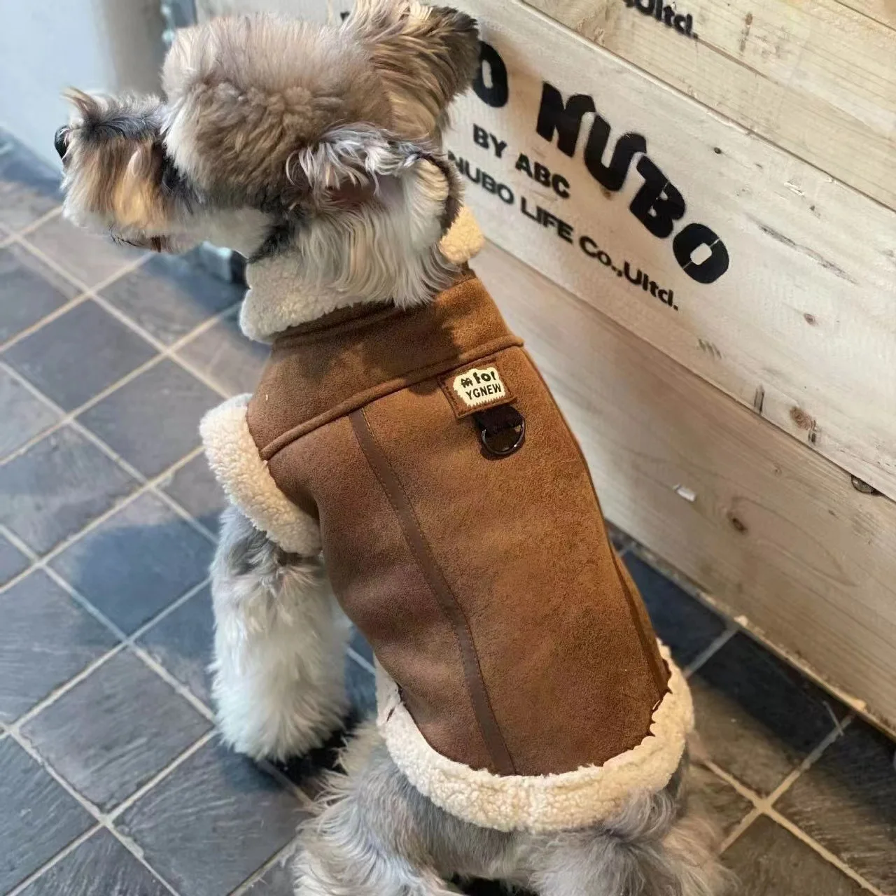 Animal de estimação outono inverno veludo sem mangas colete pele casaco de uma peça teddy schnauzer bichon cão grosso colete filhote de cachorro roupas para cães pequenos