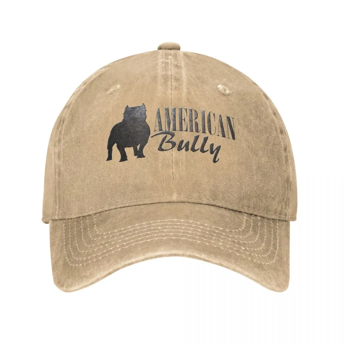 American Bully Baseball Cap Dog Print Unisex Teens Sunscreen Trucker Hat Summer y2k Retro Tennis Skate Baseball Caps