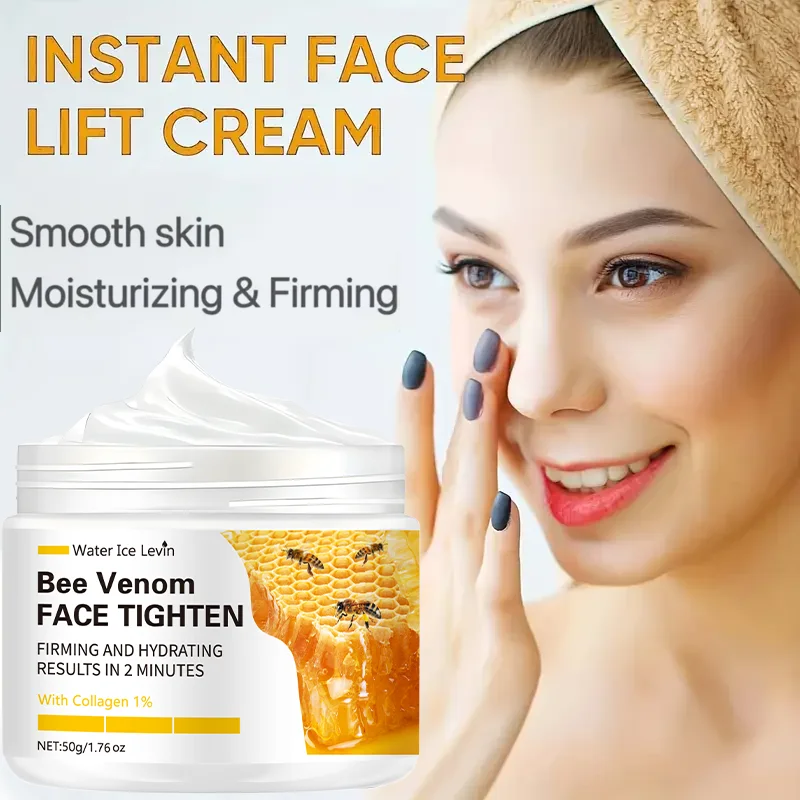 Bee Vemon Instant Facial Lifting Cream - Tightens and Lifts Skin, Smooths Fine Lines and Wrinkles |   All Skin Types