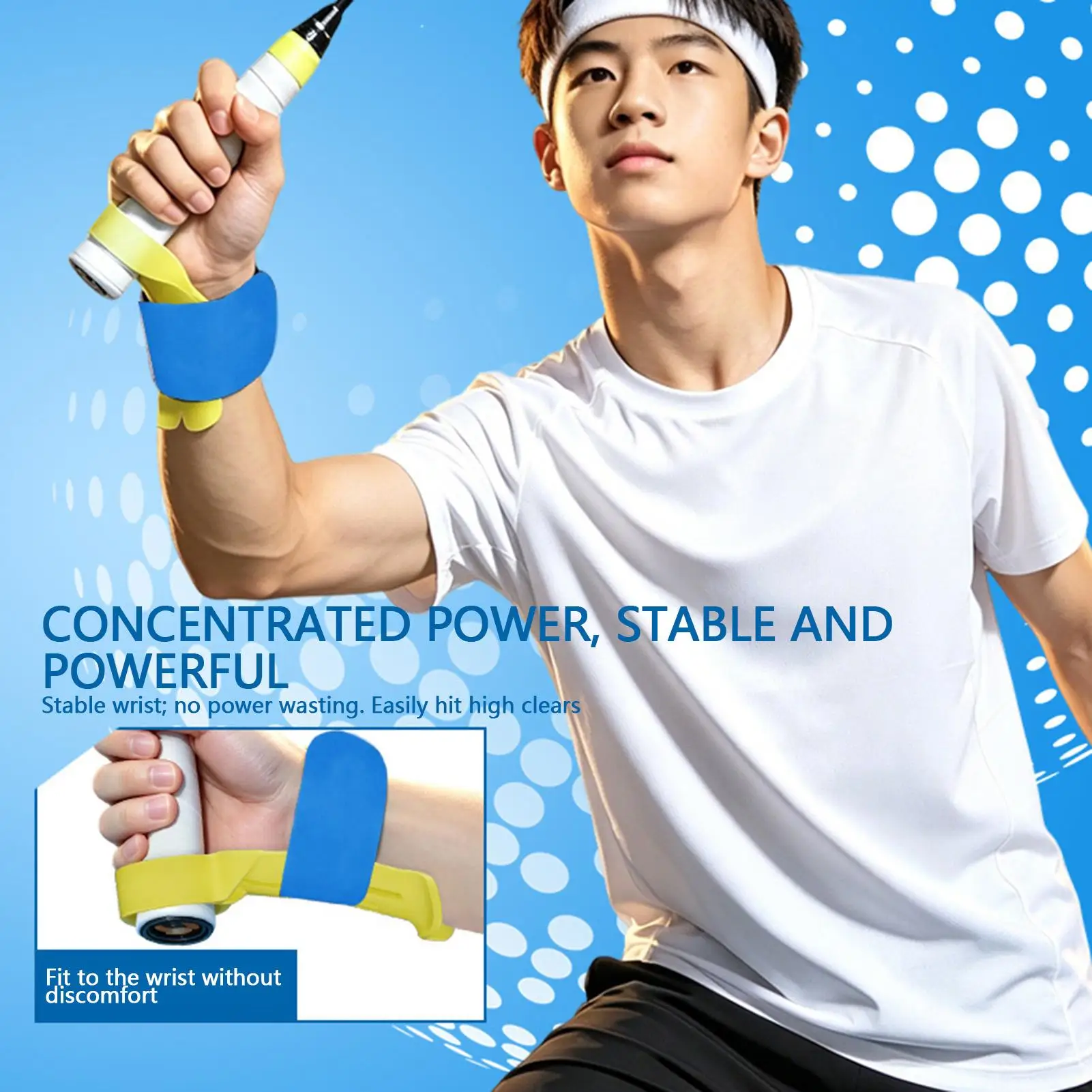 Badminton Grip Help Lightweight Correction Tool Training Equipment Tennis Grip Correction For Athlete Skill Enhance Accurate