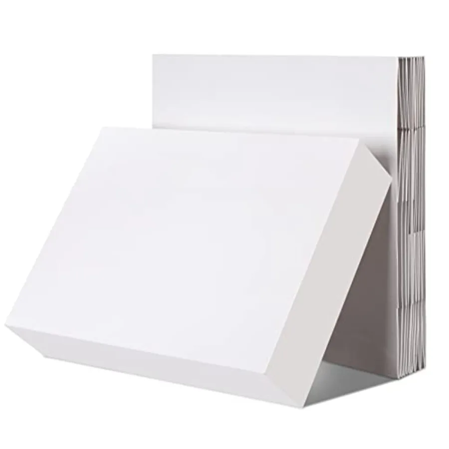 10 Pack 19 x 14 x 4 Inch Cake Box, Cardboard Cake Boxes, Large Rectangle Boxes, Kraft Non Window Bakery Pastry supplies White