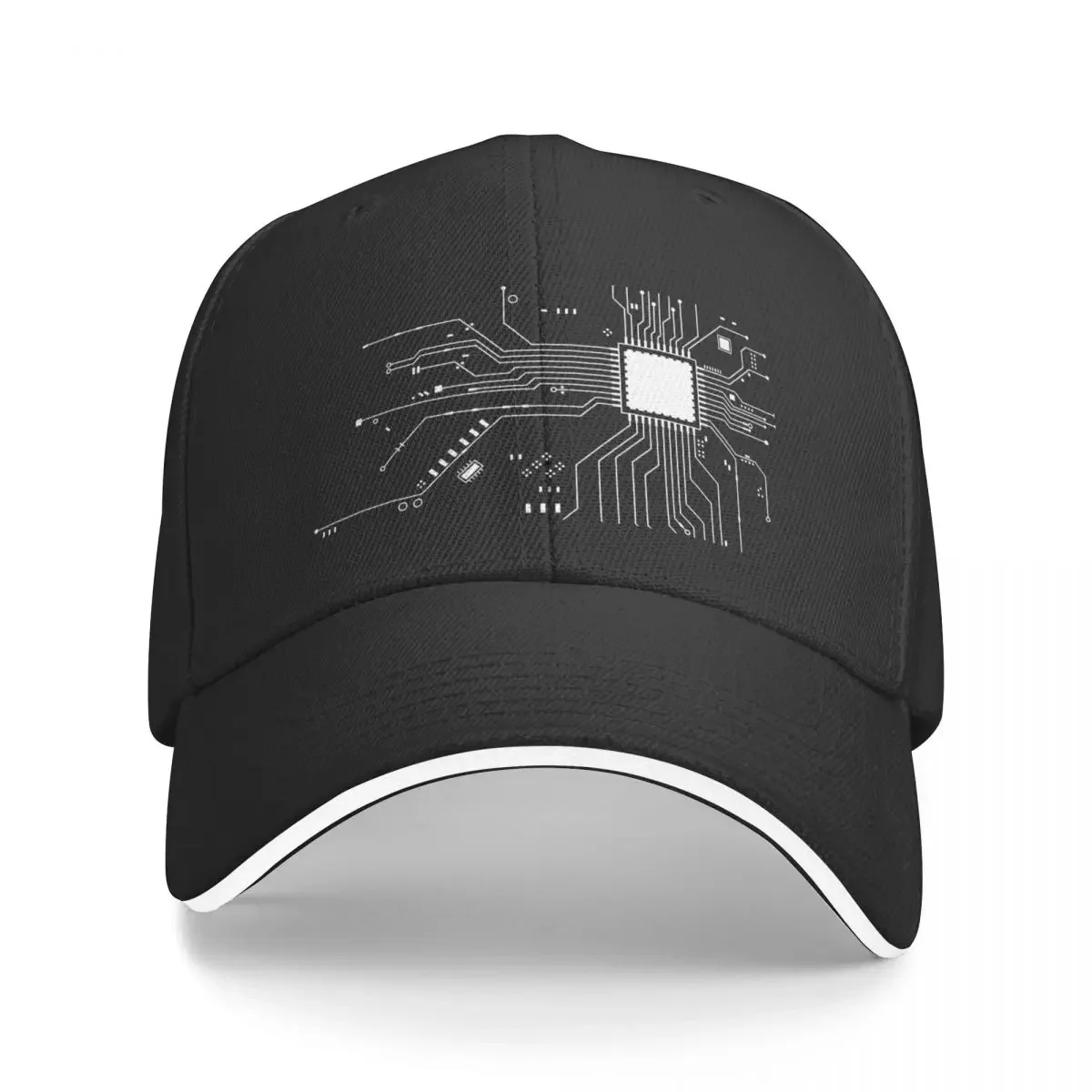 CPU Processor Circuit DiagramCap Baseball Cap Military Cap Man summer hat |-F-| Men Women's