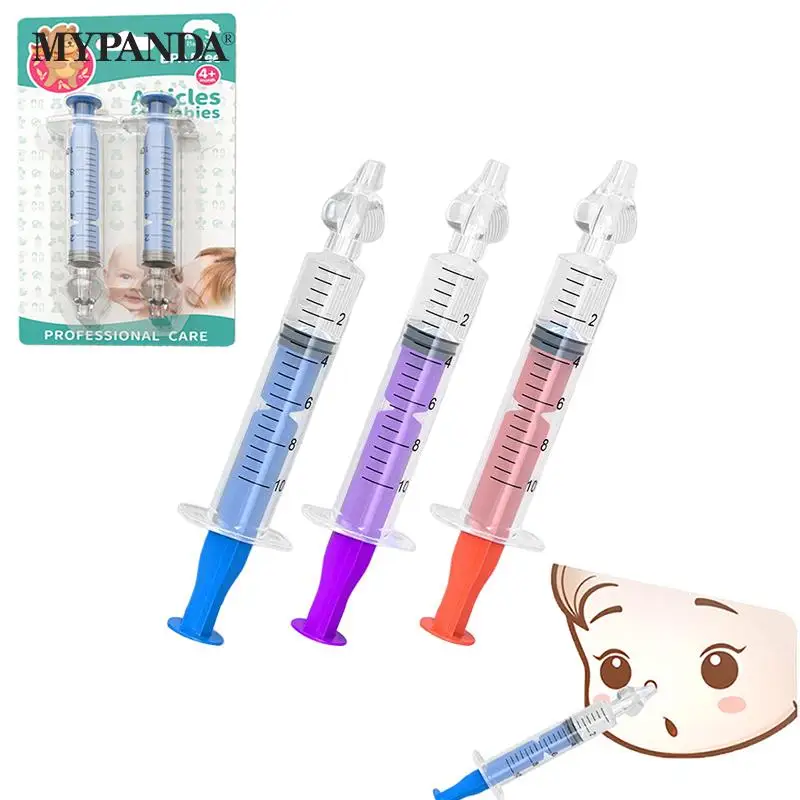 1/2/4Pcs Nasal Washer Professional Syringe 10 20 30ML Nasal Irrigator with Syringes for Baby Infant Safe Nasal Nose Cleaner