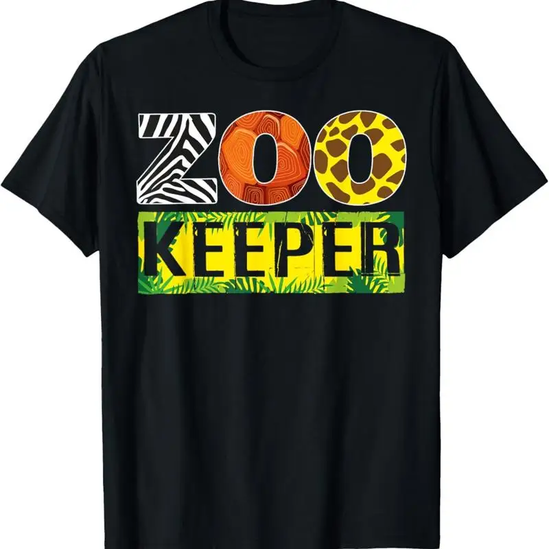 Zoo Keeper Costume Adult Halloween Party Safari Zookeeper T Shirt