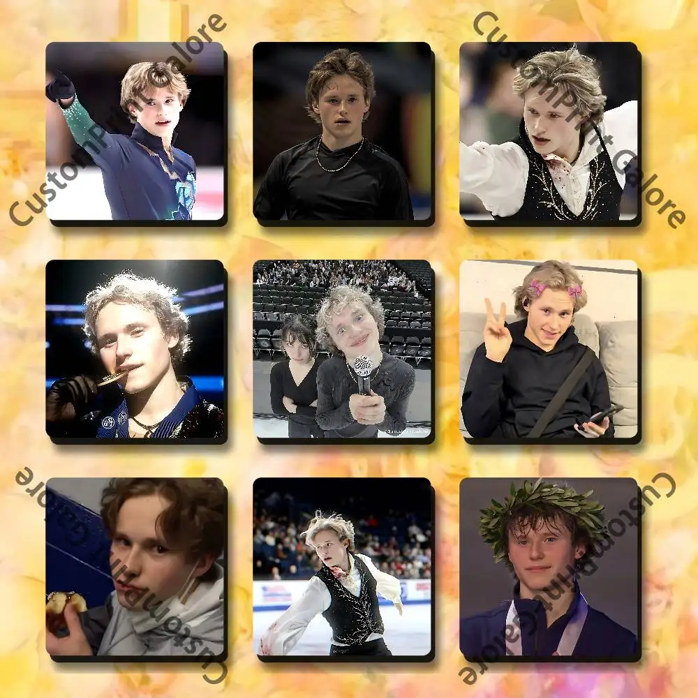 

I-Ilia M-Malinin Soft Magnetic Refrigerator Magnets 5.5,7.5cm Personalized for DIY Kitchen Office Decorative