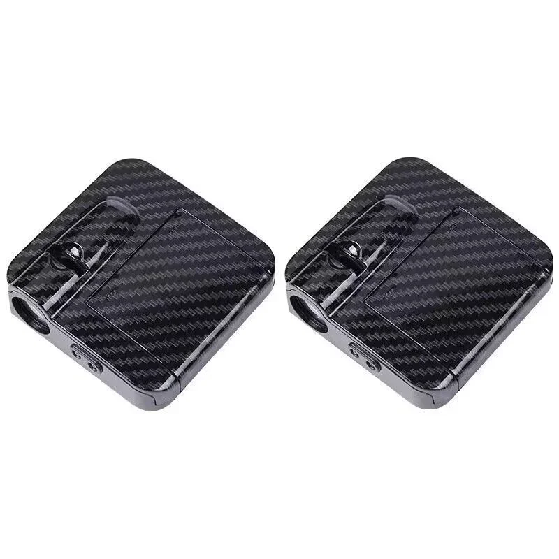 Draadloze HD-laser autodeurprojector - 2/4 stuks, auto-accessoire, geen bedrading vereist, werkt op batterijen, voor gemakkelijke nachtelijke toegang - afbeelding 2