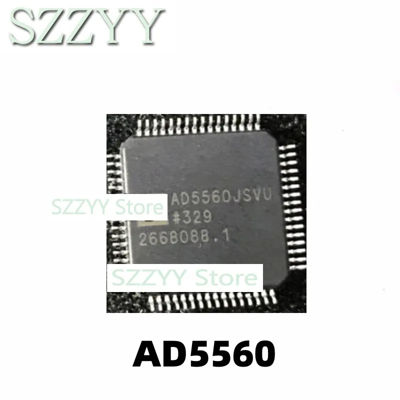 

5PCS AD5560JSVUZ AD5560JSVU AD5560 QFP64