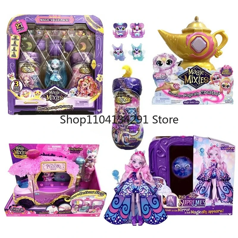 

Оригинальные волшебные миксы Pixlings, волшебная бутылка, фляга с зачарованным зельем, сюрприз, слепая коробка для домашних животных, игрушка, детский подарок и коллекционная