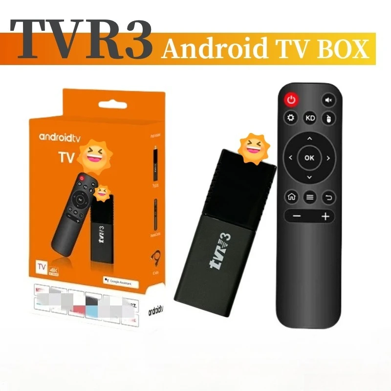 

Новая ТВ-приставка TVR3 для внешней торговли, сетевая приставка с Wi-Fi, Android 15.0, 4K видеоплеер, TV Box