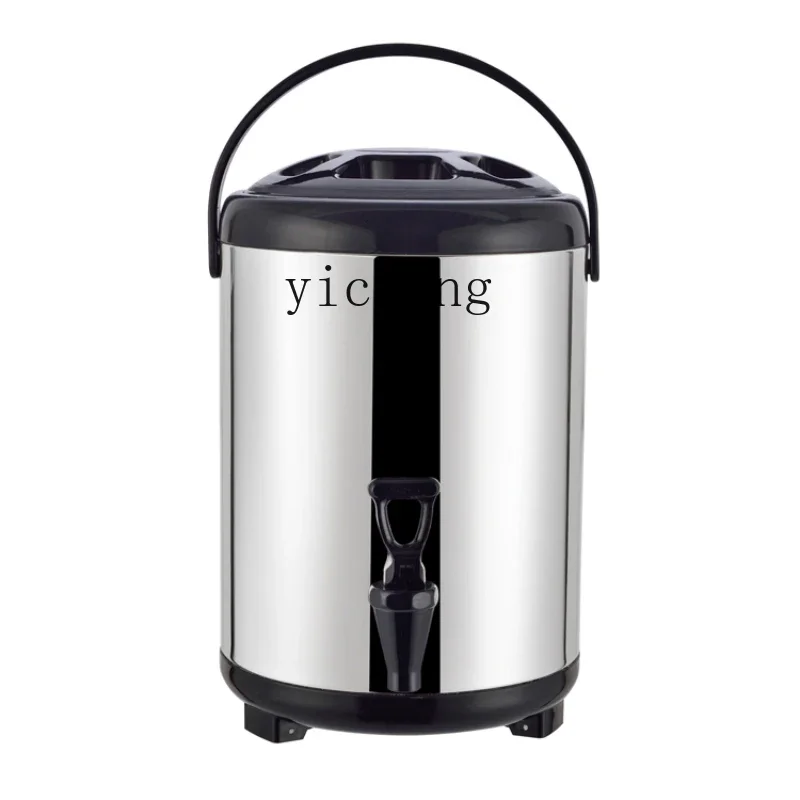 Stainless Steel Insulated Barrel Commercial Large Capacity 10 L Double-Layer Insulated Barrel