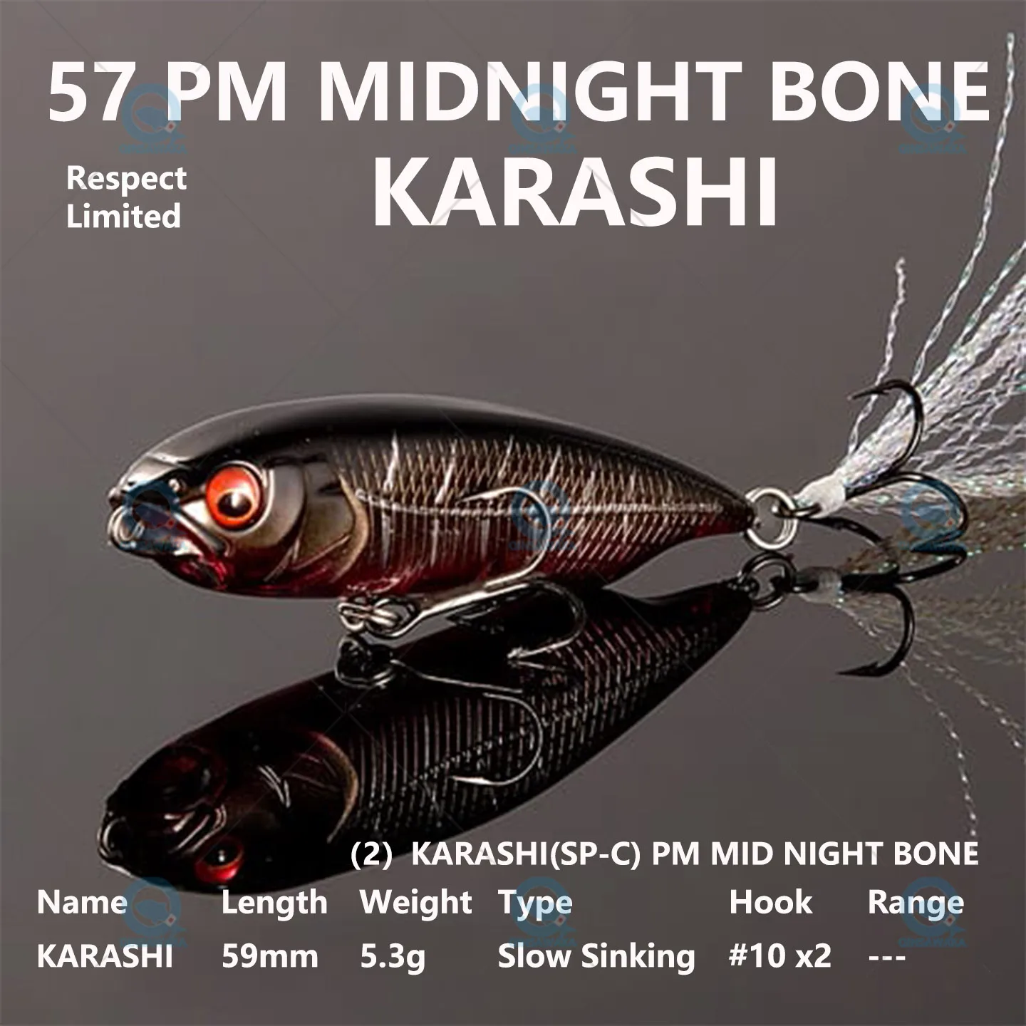 2024.1 NEW PM MIDNIG BONE JAPAN Megabass Limited COLOR RESPECT 57