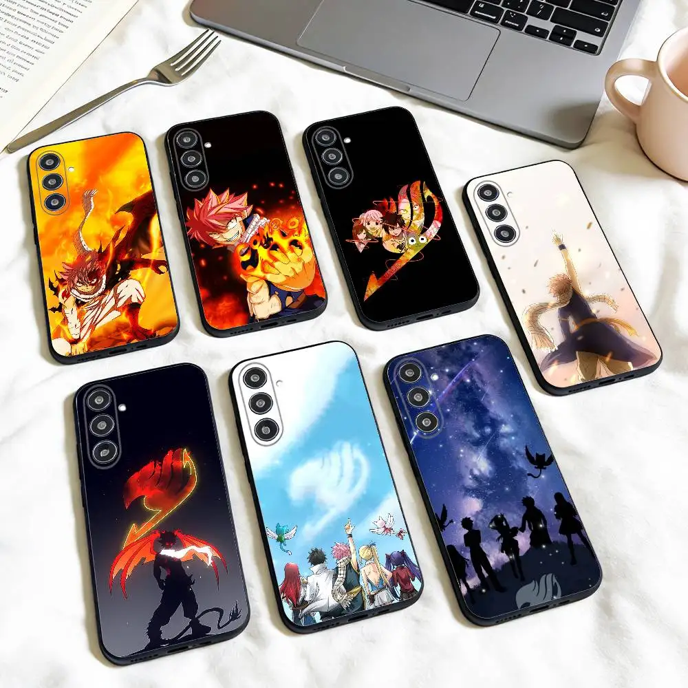 F-Fairy Tail Guild     phone Case For Samsung Galaxy A73,A72,A71,A70,A53,A52,A51,Others Soft Black Shell