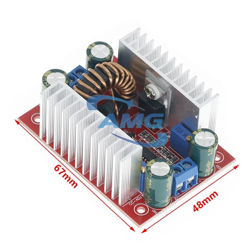 400WDC-DC high-power constant voltage and constant current boost power supply module LED boost drive notebook battery charging