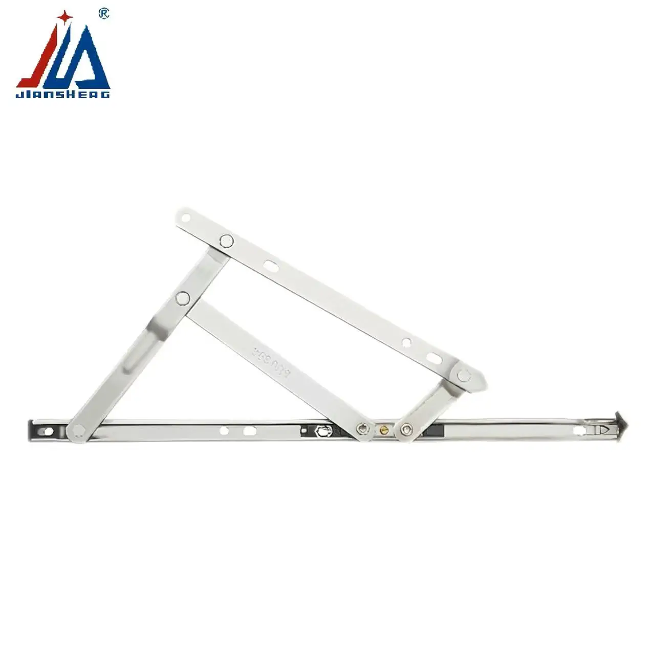 

300 mm 35° Open Four Bar Linkage for Casement Window - Euro Groove PVC Aluminum Window Stay 304 Stainless Steel