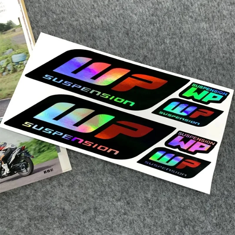 

Motorcycle Shocker Stickers WP Suspension Fork Damper Decal MotorBike Accessories for Kawasaki Honda SUZUKI DUCATI Benelli