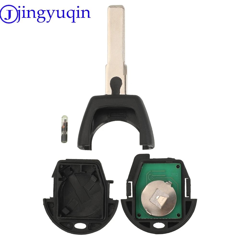 jingyuqin Remote 2Buttons 433Mhz ID48 Chip Keyless Entry Car Key For VW Fox 2006-2008 Citi Golf 2003 4Z0959753C