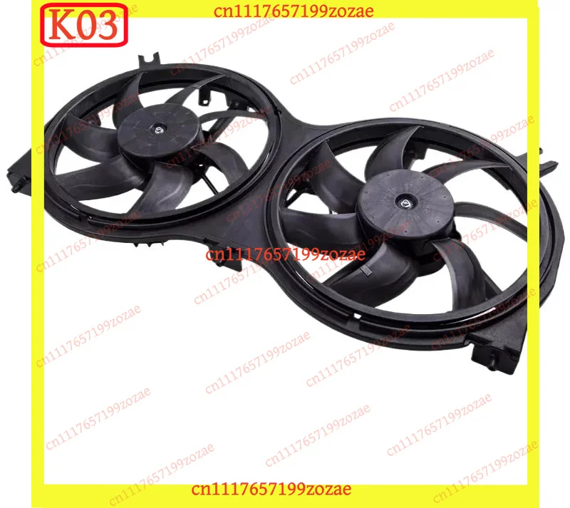 LK Radiator A/C Condenser Cooling Fan 21481‑3JA2E 21481‑3JA0E Replacement Parts For Infiniti QX60 2.5L 3.5L 2014‑2019